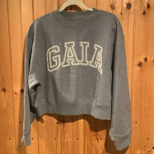 New GAP X CULT GAIA crewneck logo sweatshirt
